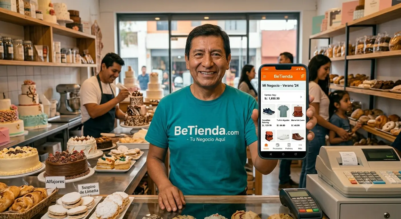 Emprendedor con catalogo betienda
